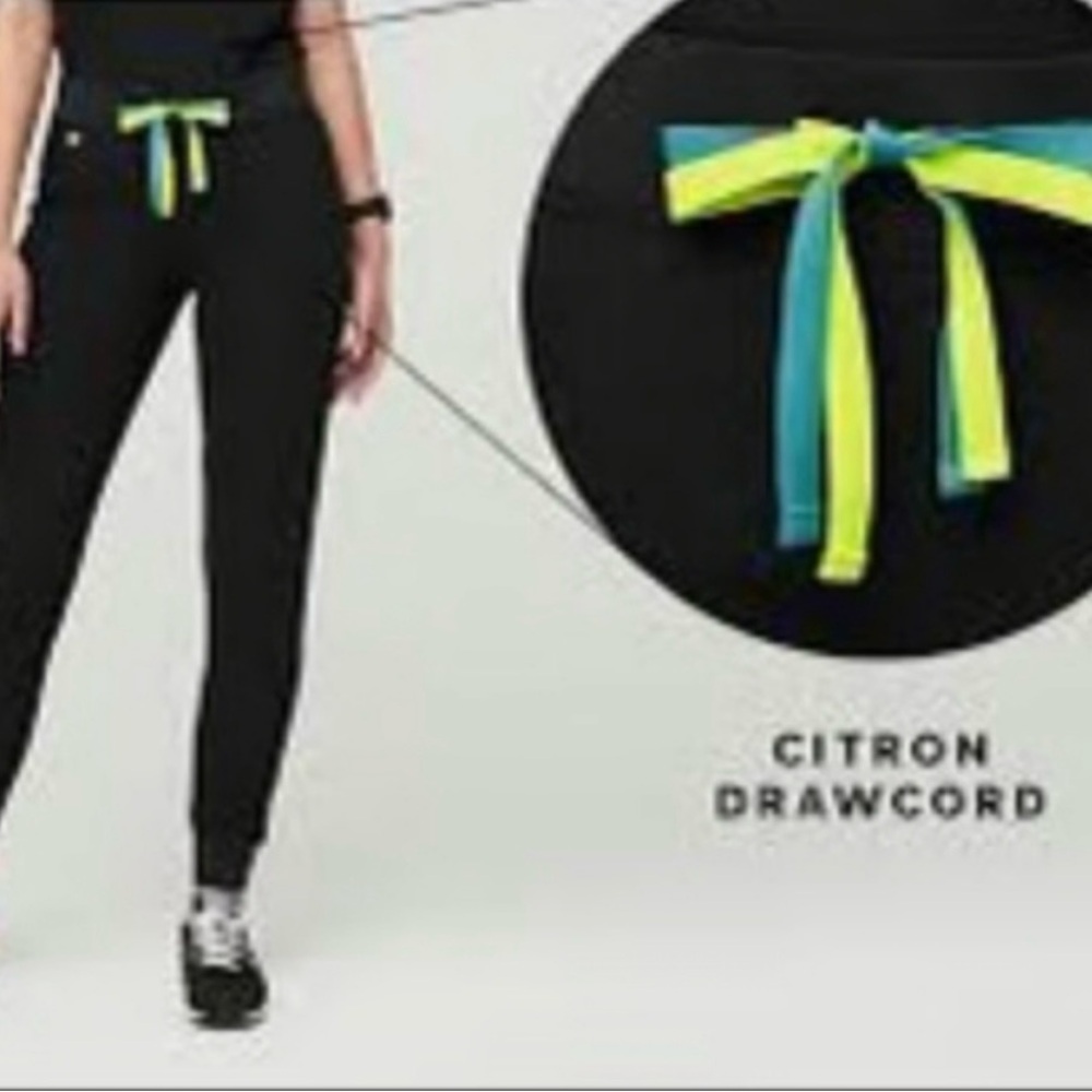 Figs Zamora Joggers with Citron